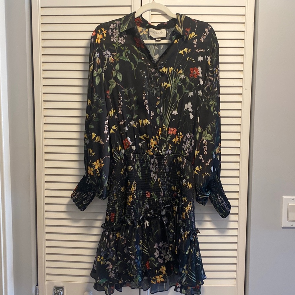 Alexis long sleeve floral dress